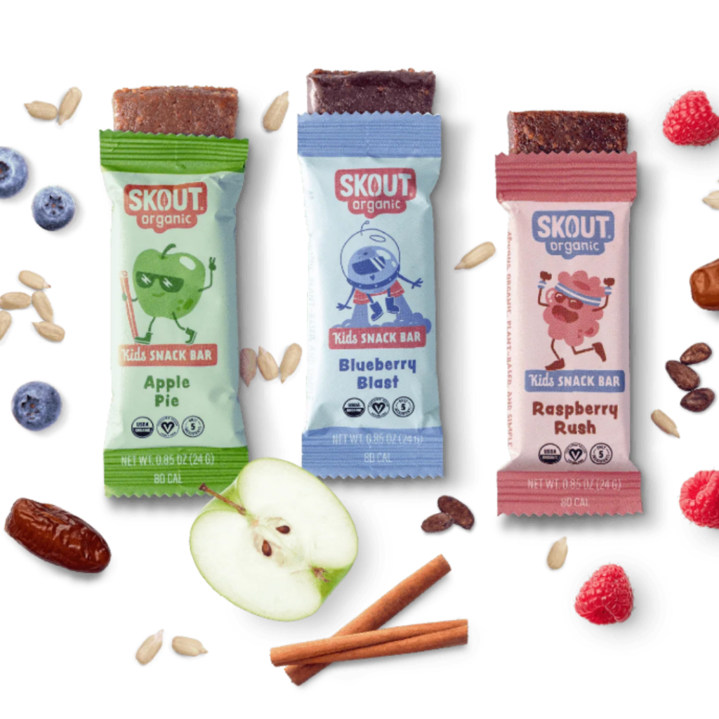 Skout Organic Kids Bars.