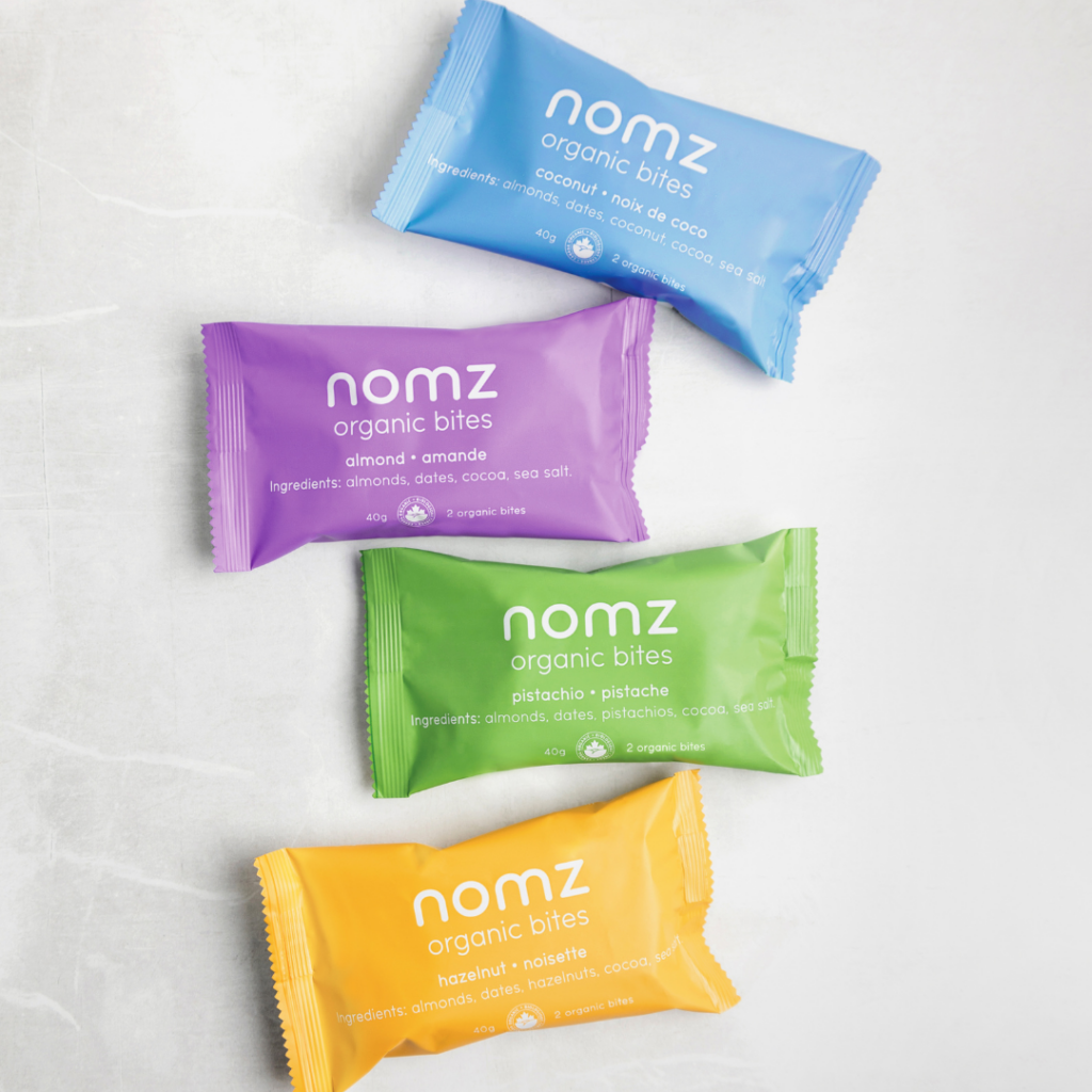 nomz organic bites.