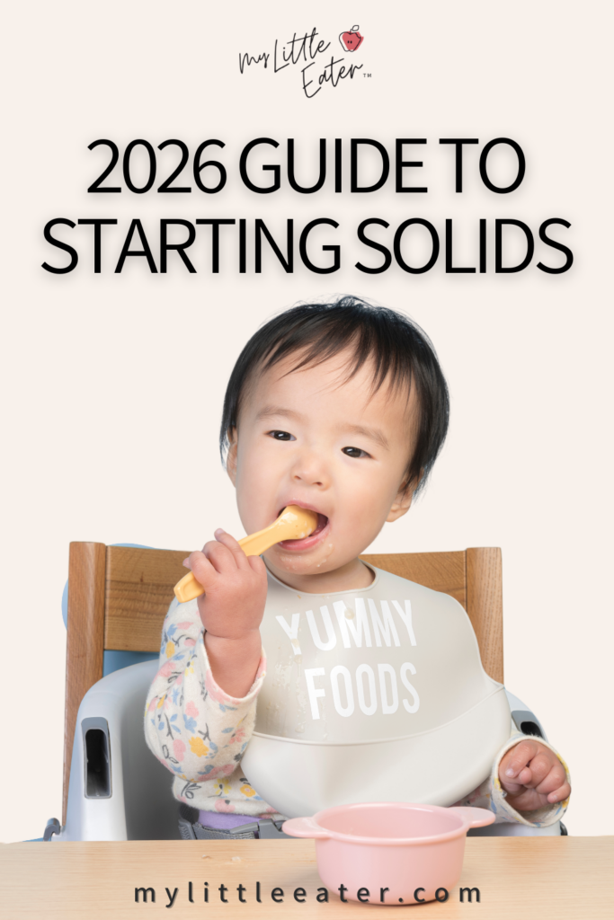 2026 guide to starting solids from My Little Eater
