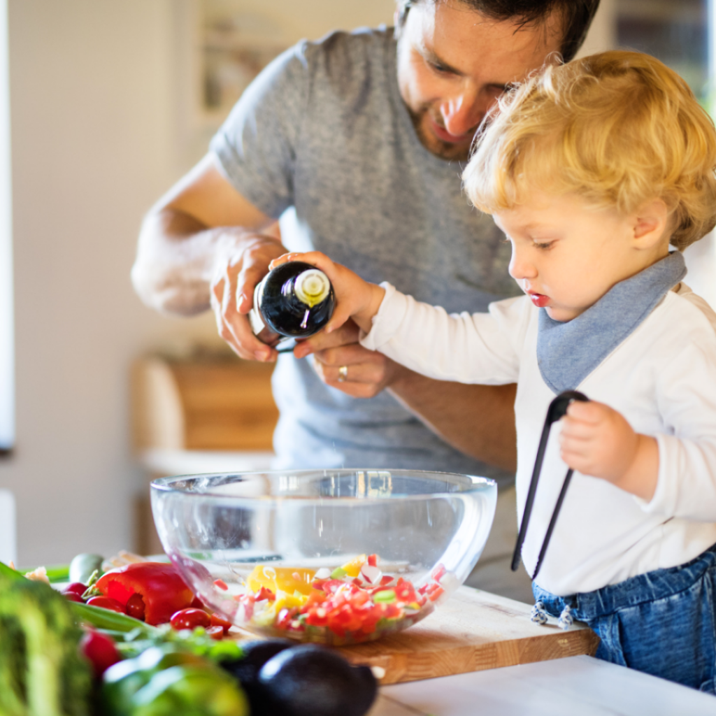 6 tips to make cooking with toddlers stress-free (plus why it’s so important to try)