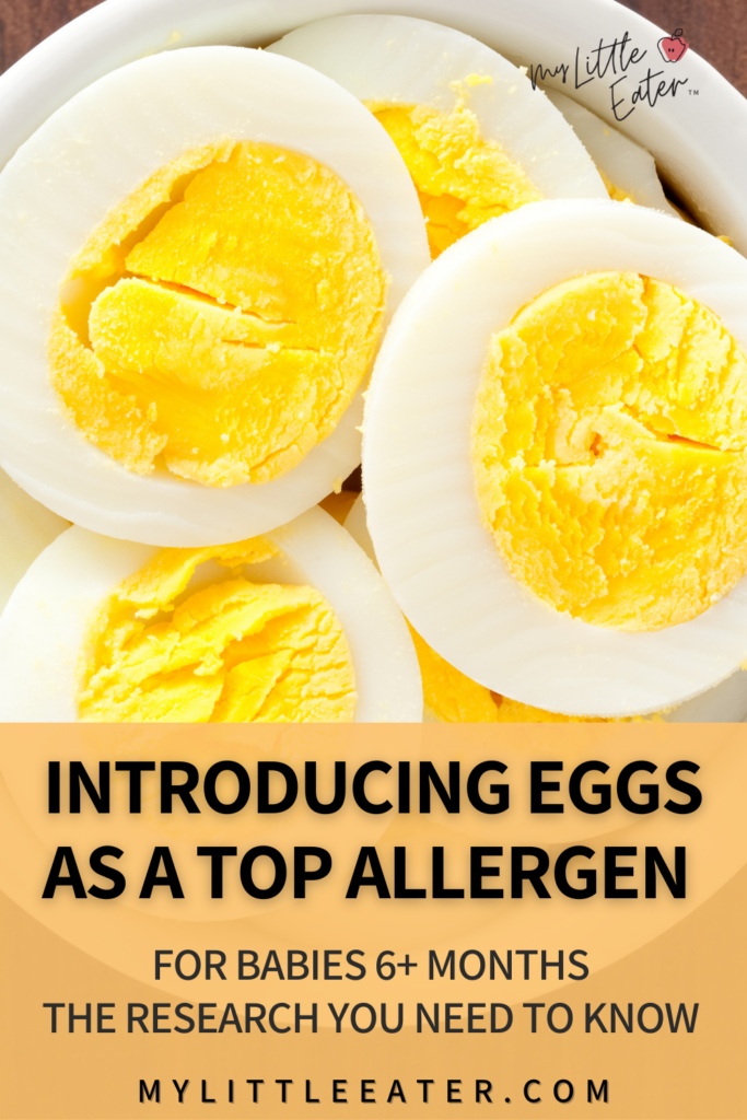 When can babies eat eggs, how to introduce eggs to baby as a top allergen, and how to prepare eggs for babies.