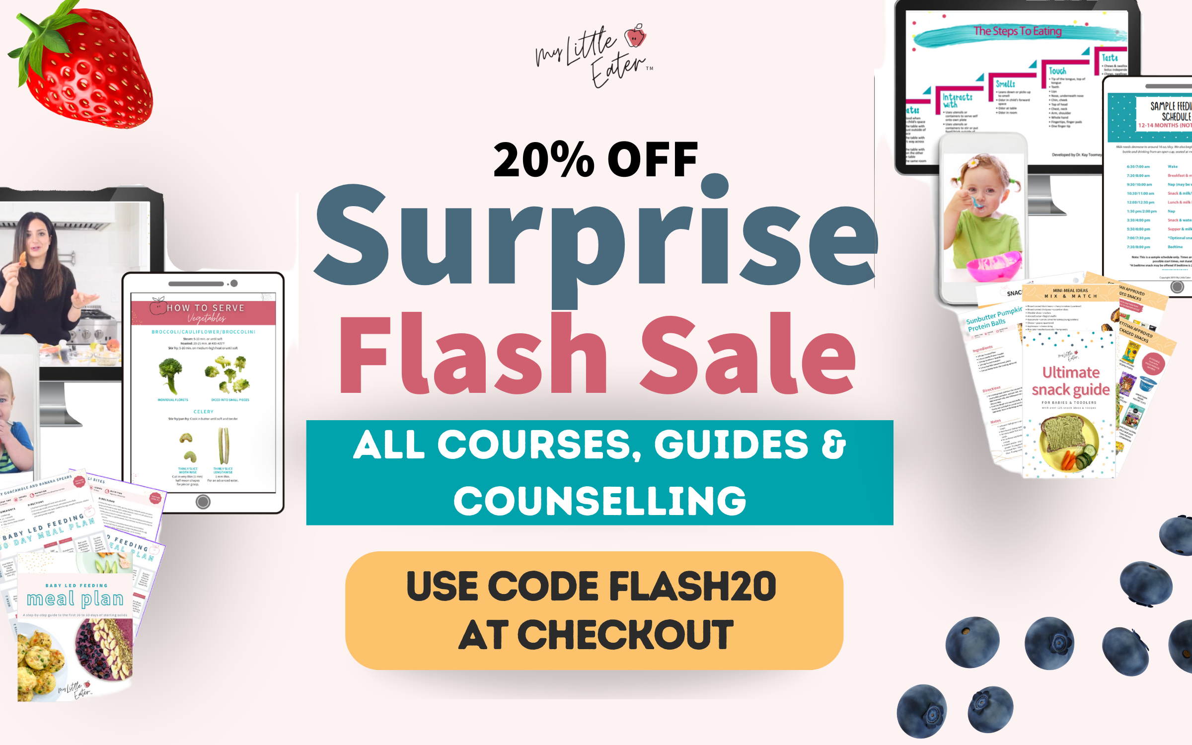 20% off surprise flash sale