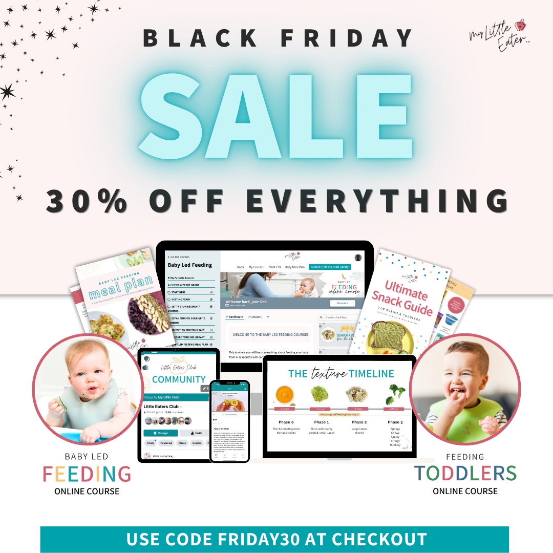 My Little Eater Black Friday Sale 30% off with code FRIDAY30