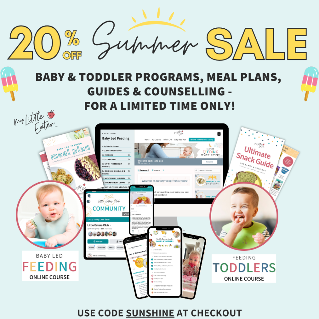 My Little Eater summer sale with code sunshine at checkout