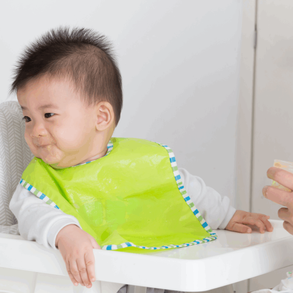 baby refusing pureed food