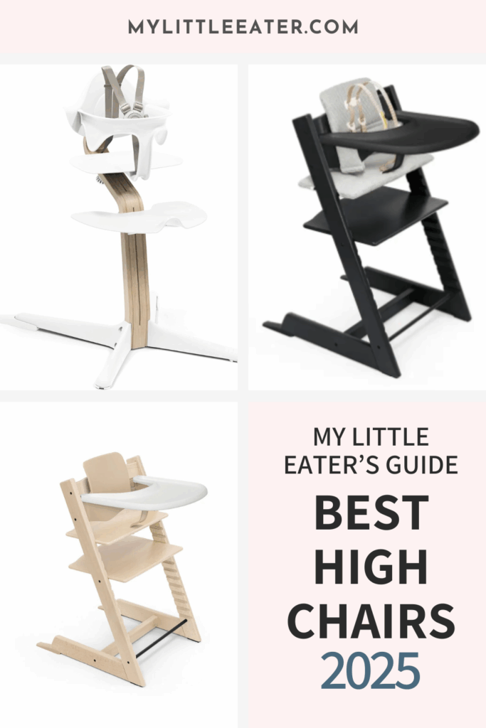 Best High Chairs with adjustable foot rests for feeding solids from My Little Eater