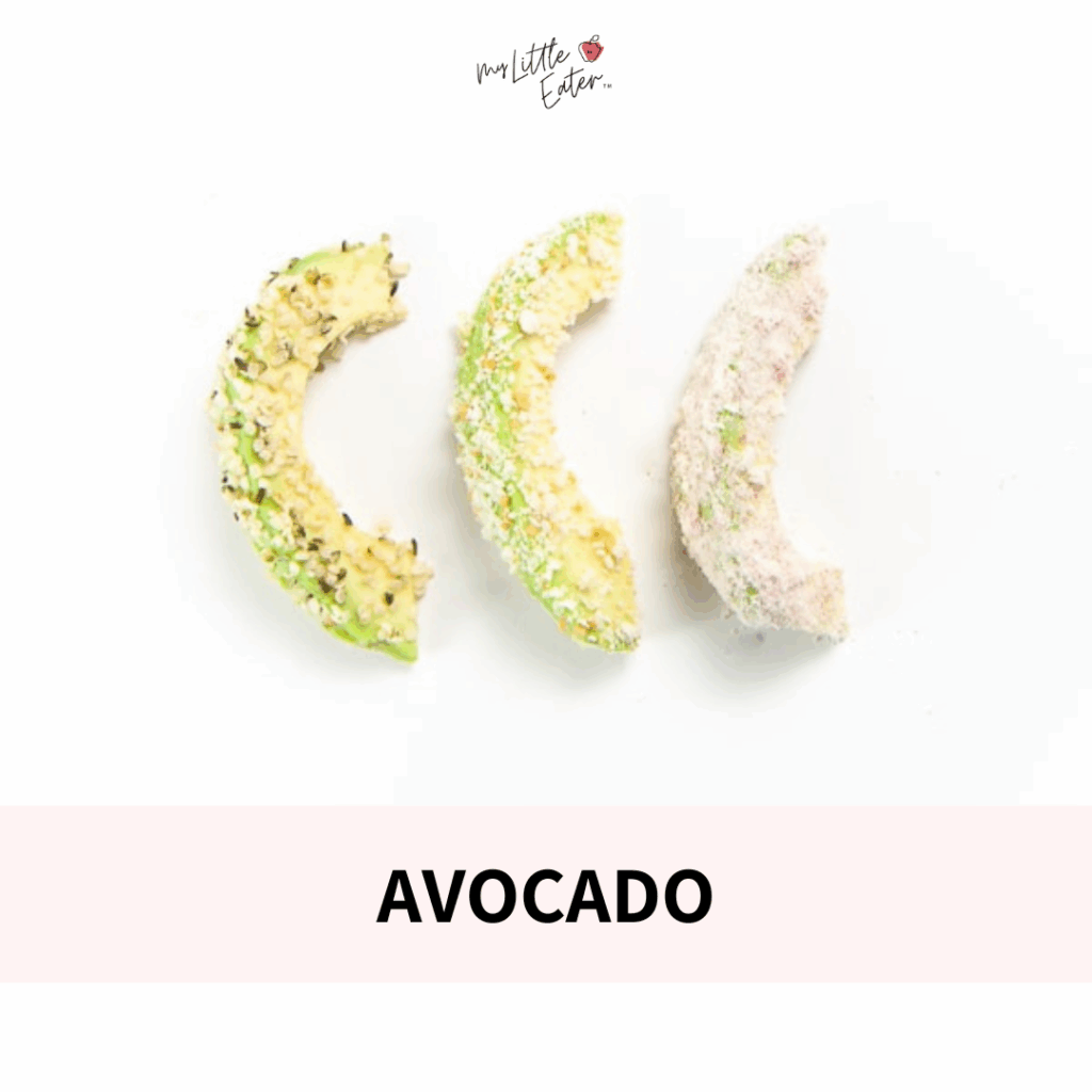 Avocado as baby's first food.