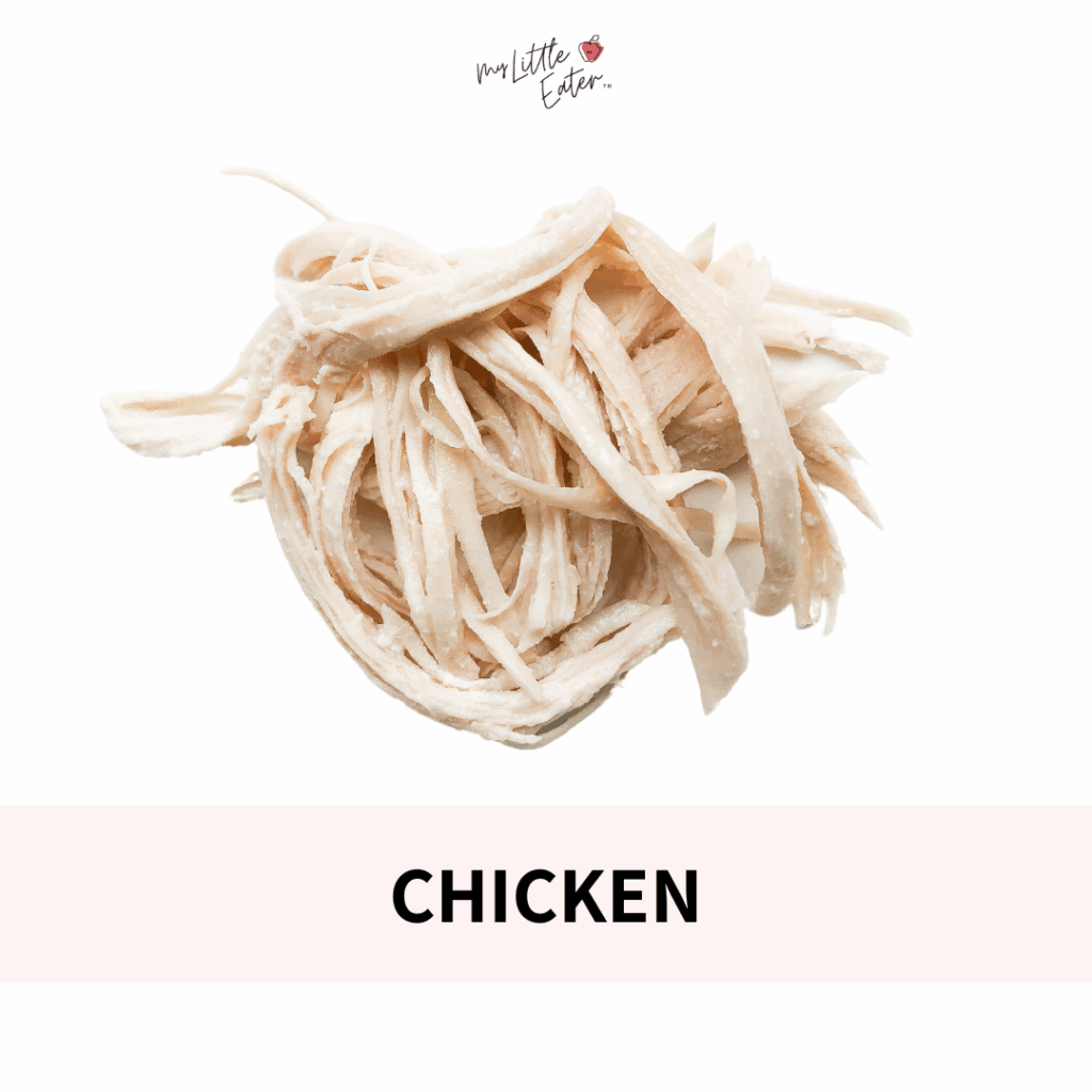 Chicken as baby's first food.