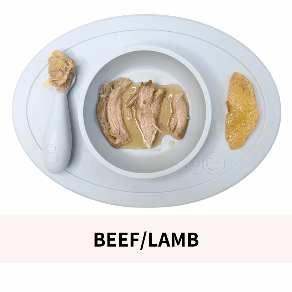 Safety tips for serving beef as a table food for baby