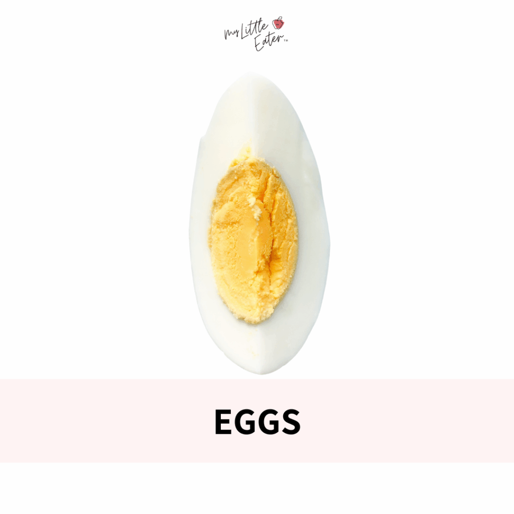 Eggs as baby's first food.